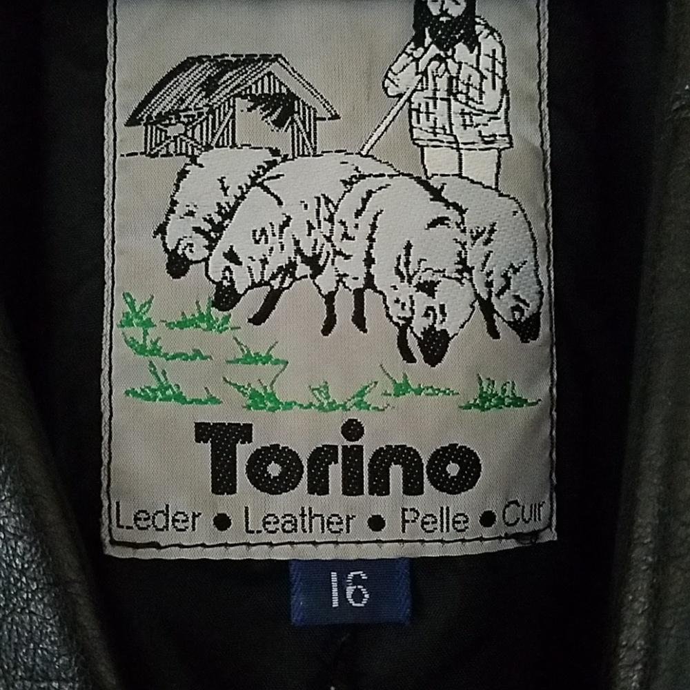 Vintage Leather Jacket - Picture 2 of 3